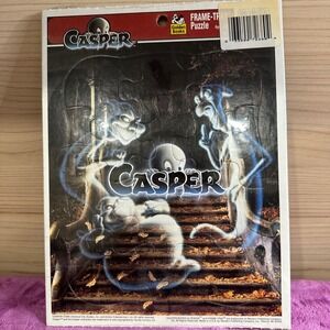 Casper The Friendly Ghost Frame Tray Jigsaw Puzzle Golden Books 1995